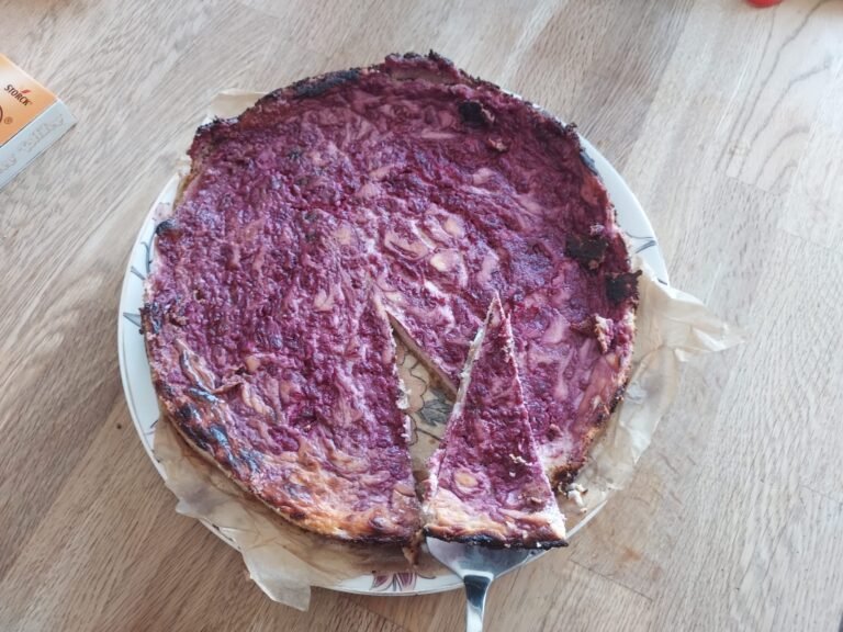 Malinový cheesecake – recept